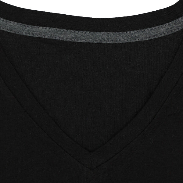 Playera Cuello V 100% Algodón peinado premium - Fit perfecto