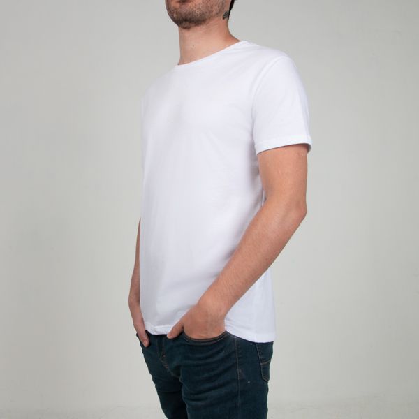 Pack Cápsula Esencial 3x Playeras Negro - Blanco - Azul - 100% Algodón - Fit-Perfecto