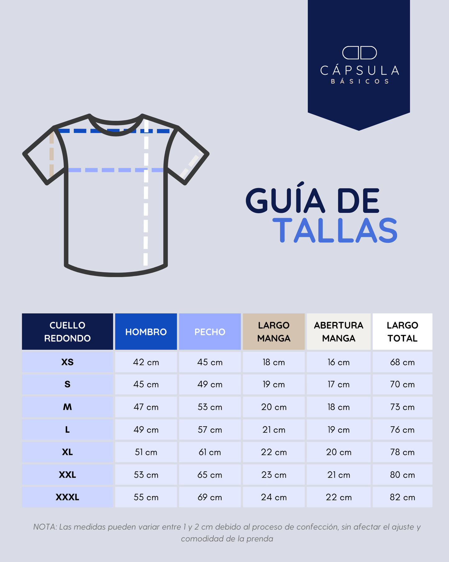Playera 100% Algodón peinado premium - Fit Perfecto