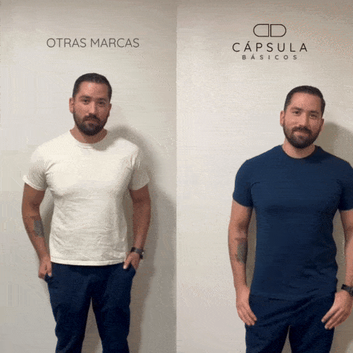 Playera 100% Algodón peinado premium - Fit Perfecto