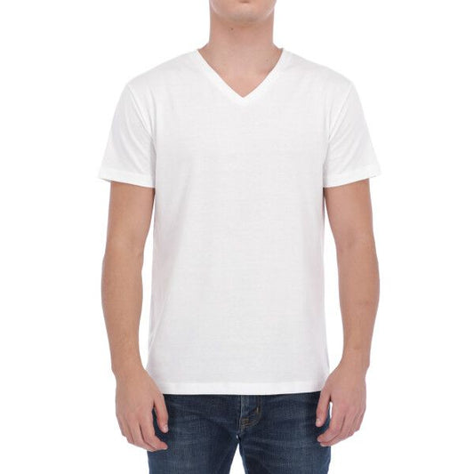 Playera Cuello V 100% Algodón peinado premium - Fit perfecto