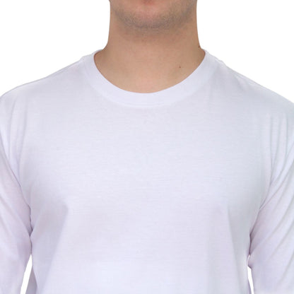 Playera de manga larga 100% Algodón peinado premium